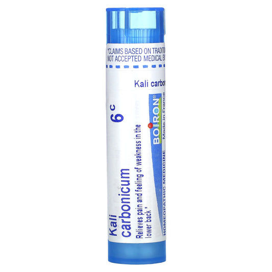 Boiron Kali Carbonicum Homeopathic Pellets for Back Pain Relief, 80 Count - Image 1