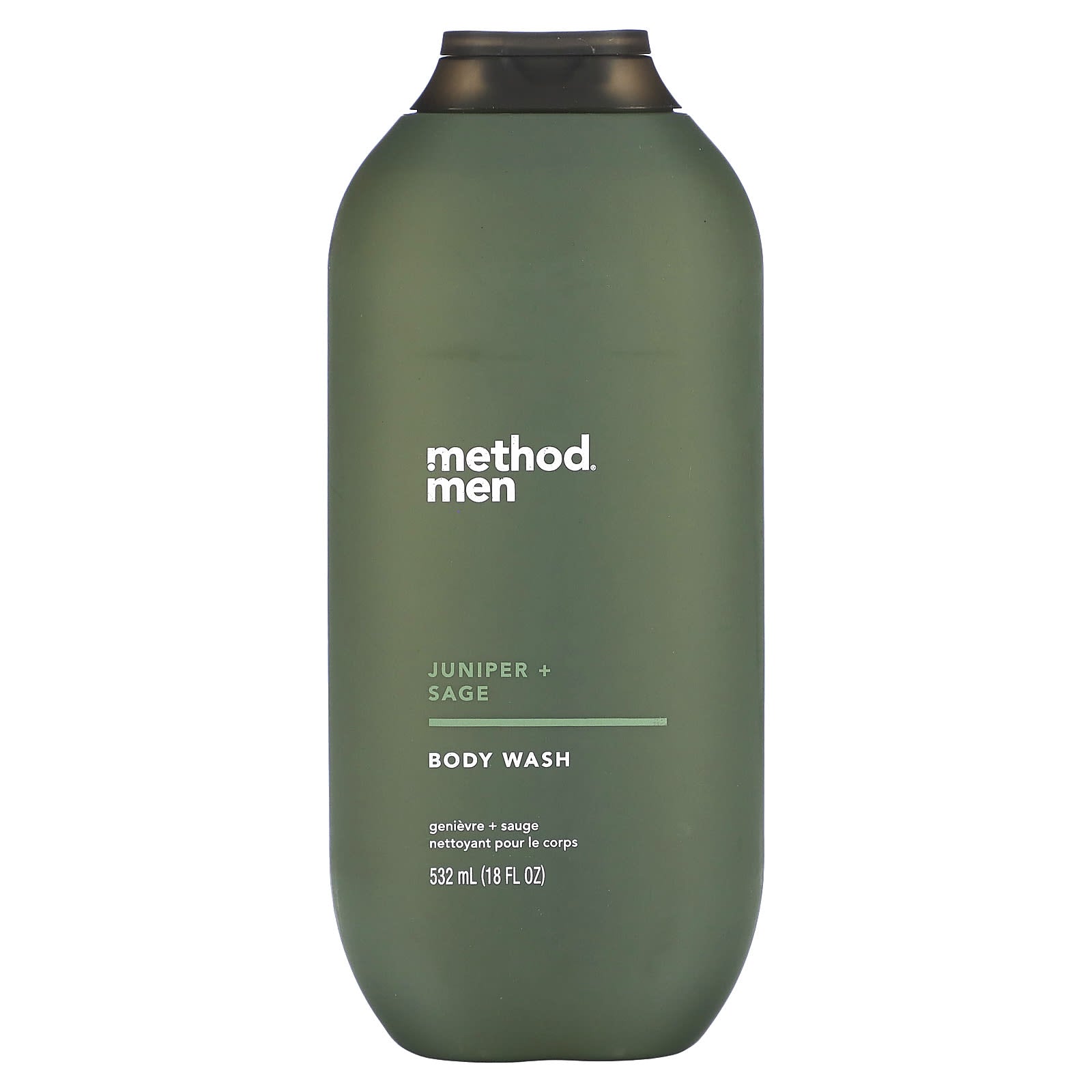 Method, Men, Body Wash, Juniper + Sage, 18 fl oz (532 ml) - Image 1