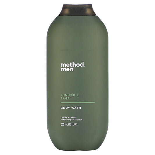 Method, Men, Body Wash, Juniper + Sage, 18 fl oz (532 ml) - Image 1