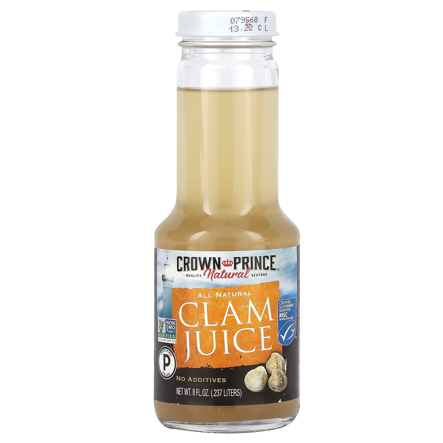 Crown Prince Natural Clam Juice - Sustainable Seafood - Image 1