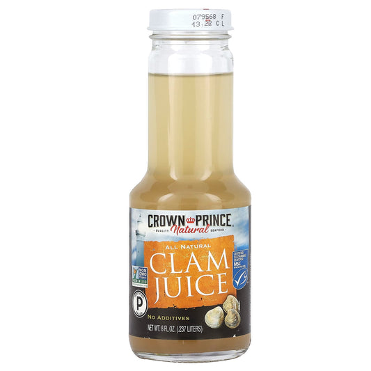 Crown Prince Natural Clam Juice - Sustainable Seafood - Image 1
