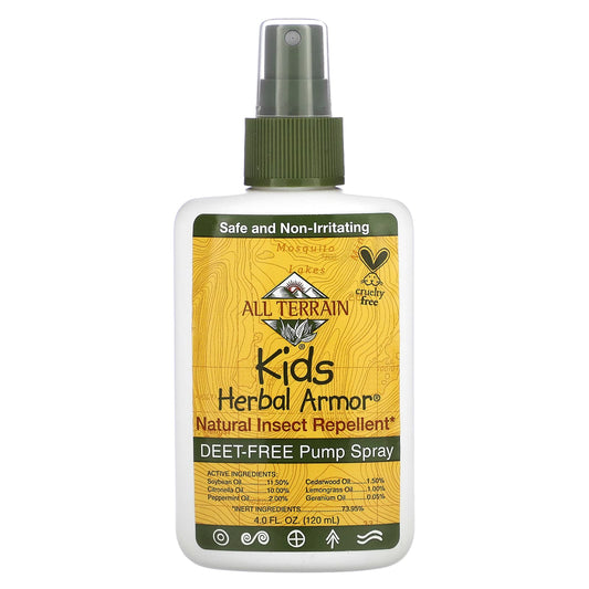 Natural Kids Insect Repellent Spray - 4 fl oz (120 ml) - Deet-Free - Image 1