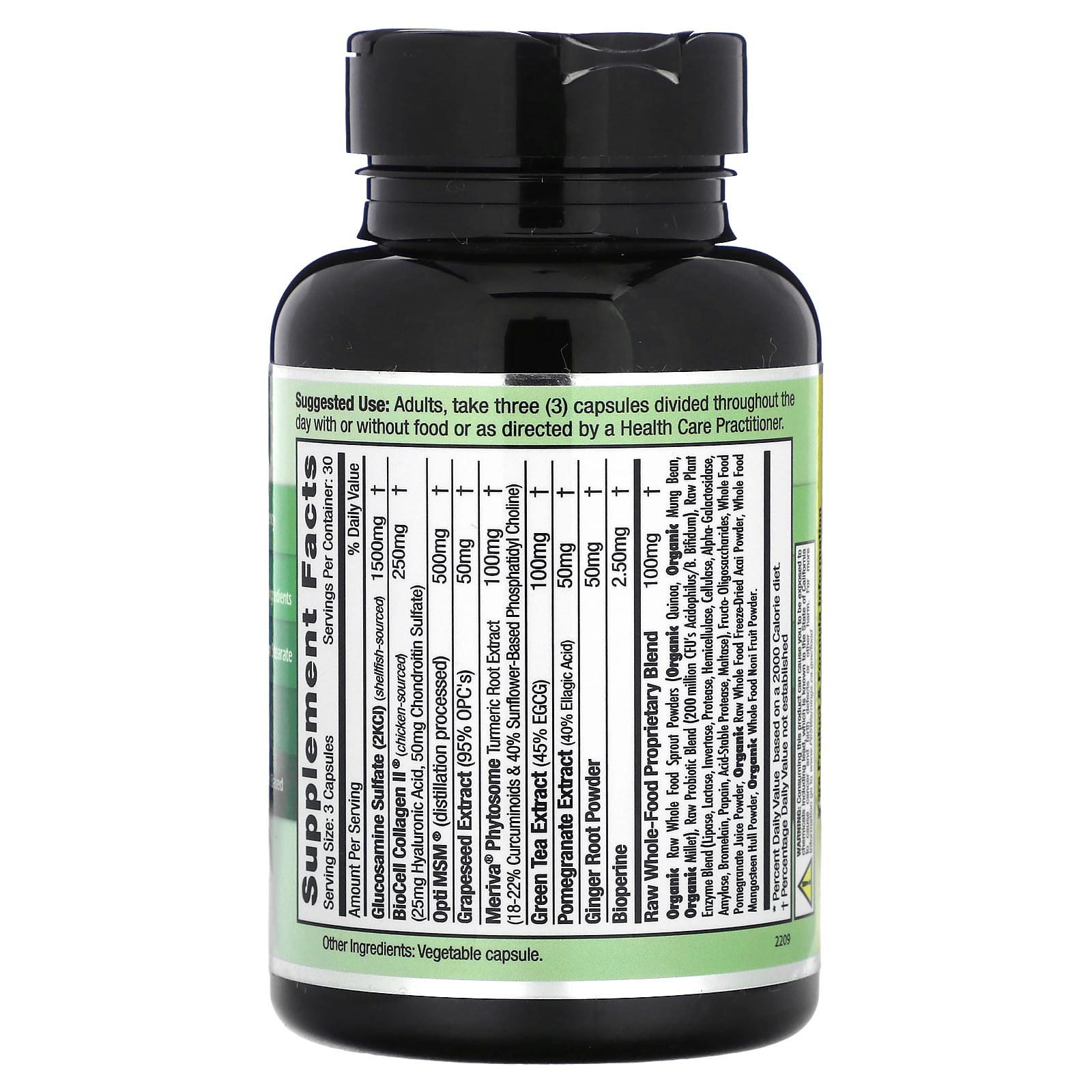Emerald Laboratories Joint Health with BioCell Collagen II & Glucosamine - Image 2