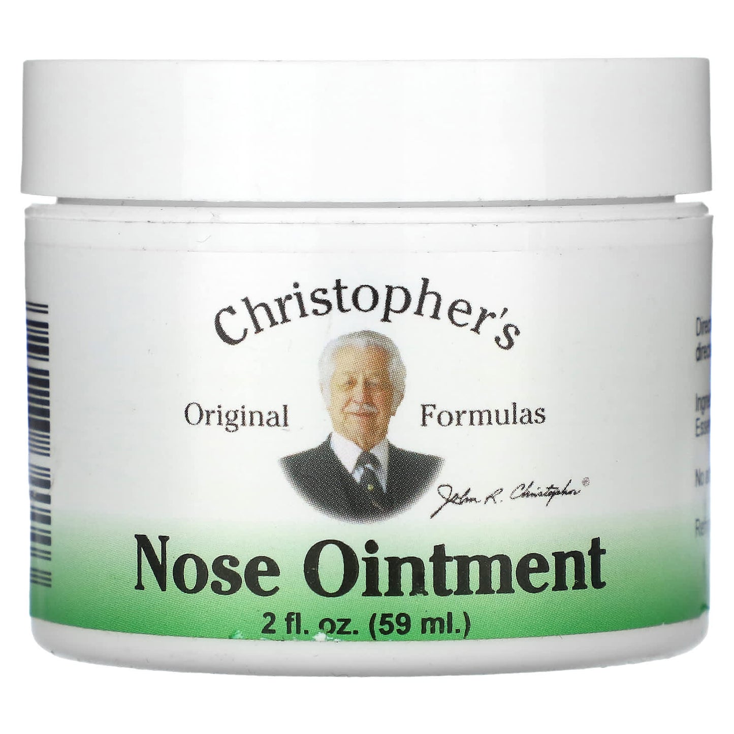 Relief from Nasal Congestion with Christopher's Original Formulas, 2 fl oz Nose Ointment - Image 1