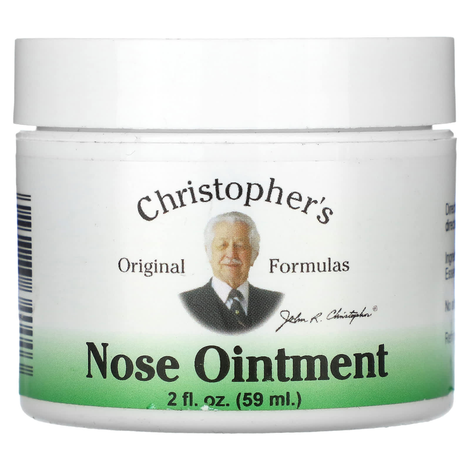 Relief from Nasal Congestion with Christopher's Original Formulas, 2 fl oz Nose Ointment - Image 1