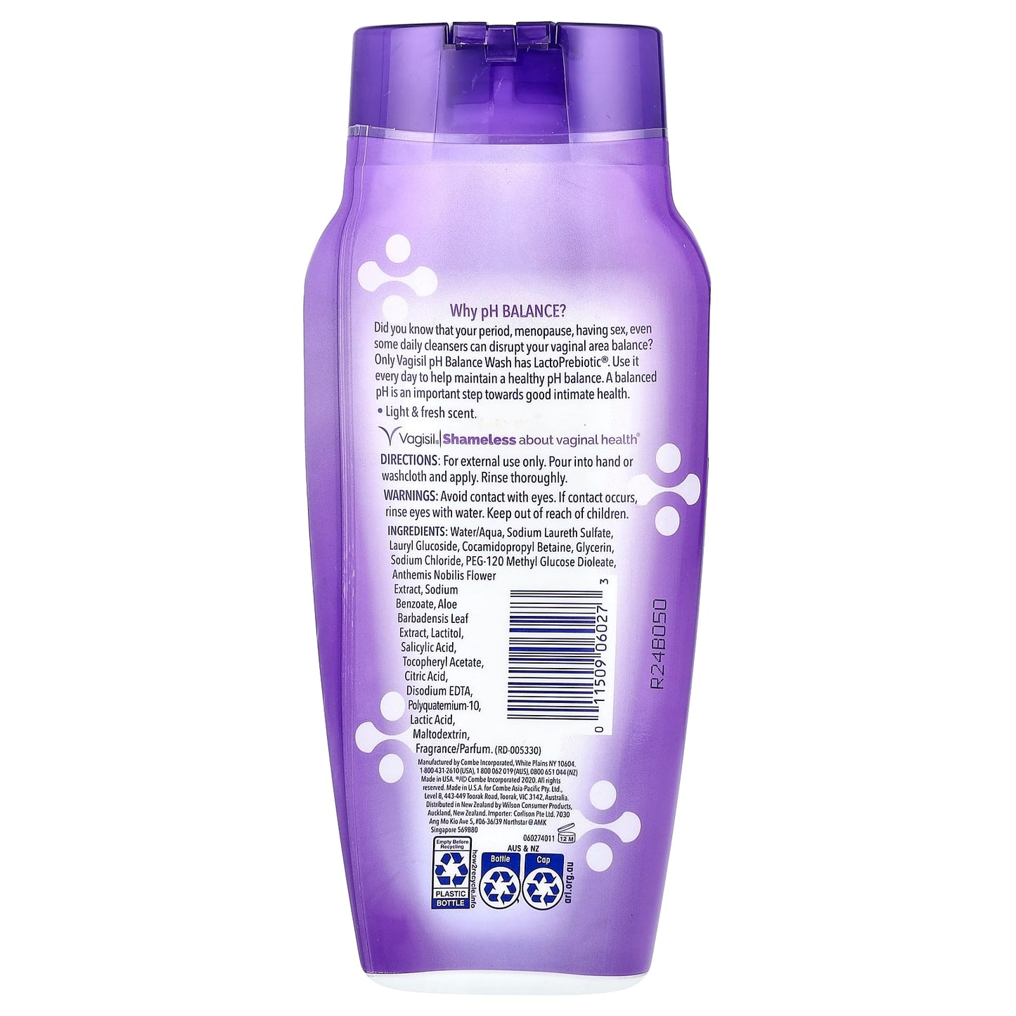 Vagisil, pH Balance, Daily Intimate Wash, 12 fl oz (354 ml) - Image 2