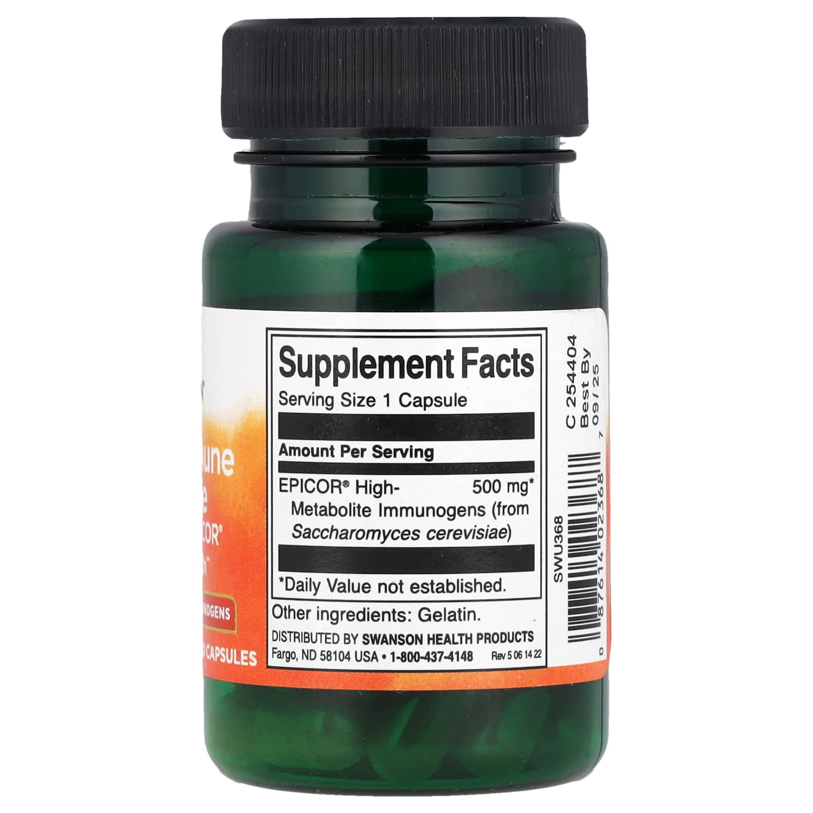 Swanson, Rapid Immune Defense, 30 Capsules (500 mg per Capsule) - Image 2