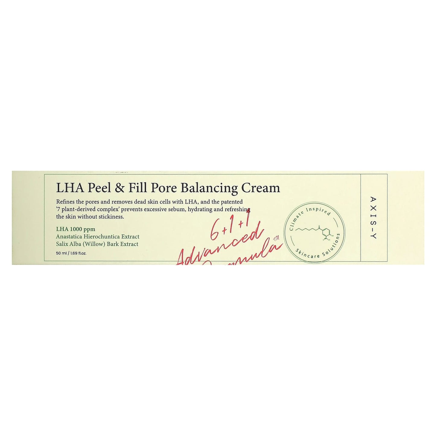 Axis-Y LHA Pore Balancing Cream, 1.69 fl oz | Hydrating & Refining - Image 2