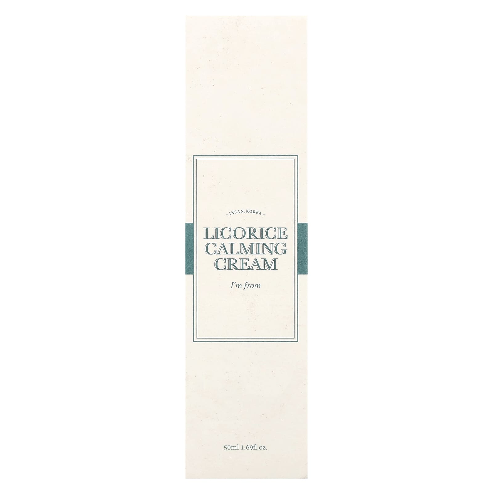 I'm From Licorice Calming Cream 1.69 fl oz Soothing Moisturizer for Even Skin Tone - Image 2