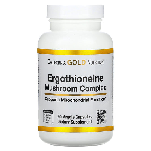 Boost Immunity & Cognitive Health with California Gold Nutrition Ergothioneine Complex - Image 1
