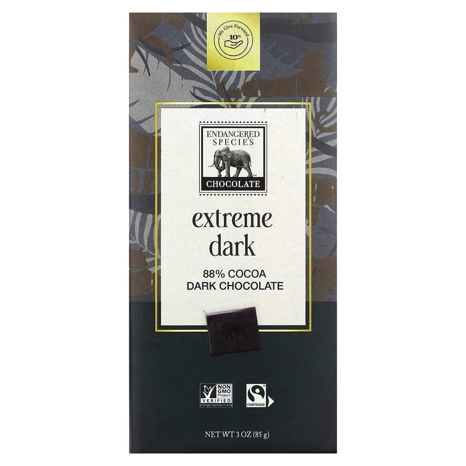 Dark Chocolate for a Cause: 88% Cocoa, 3 oz (85g) - Image 1