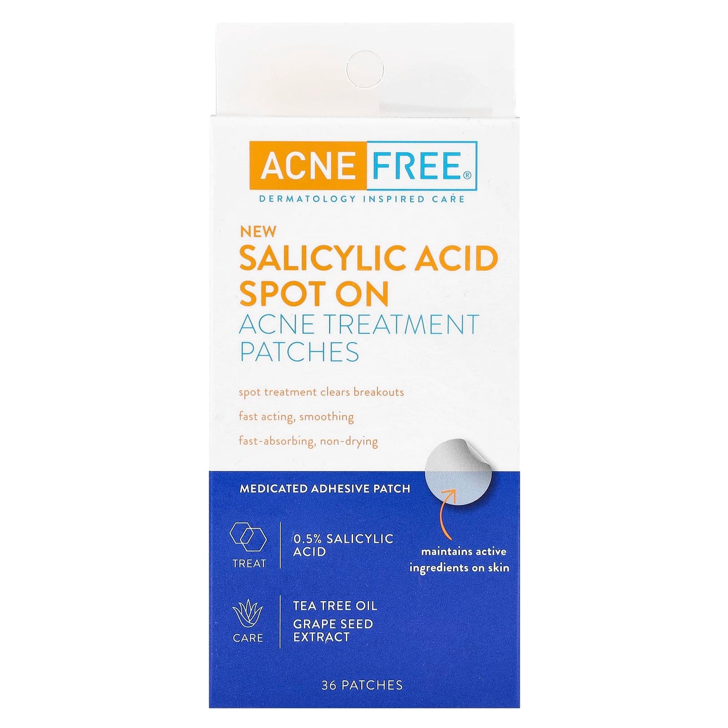 Salicylic Acid Acne Patches for Clear Skin | 36 Single-Use Treatments - Image 1