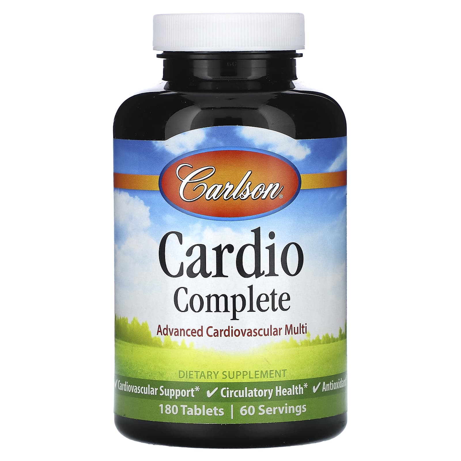  Carlson Cardio Complete Advanced Heart Health Multivitamin, 180 Tablets - Image 1