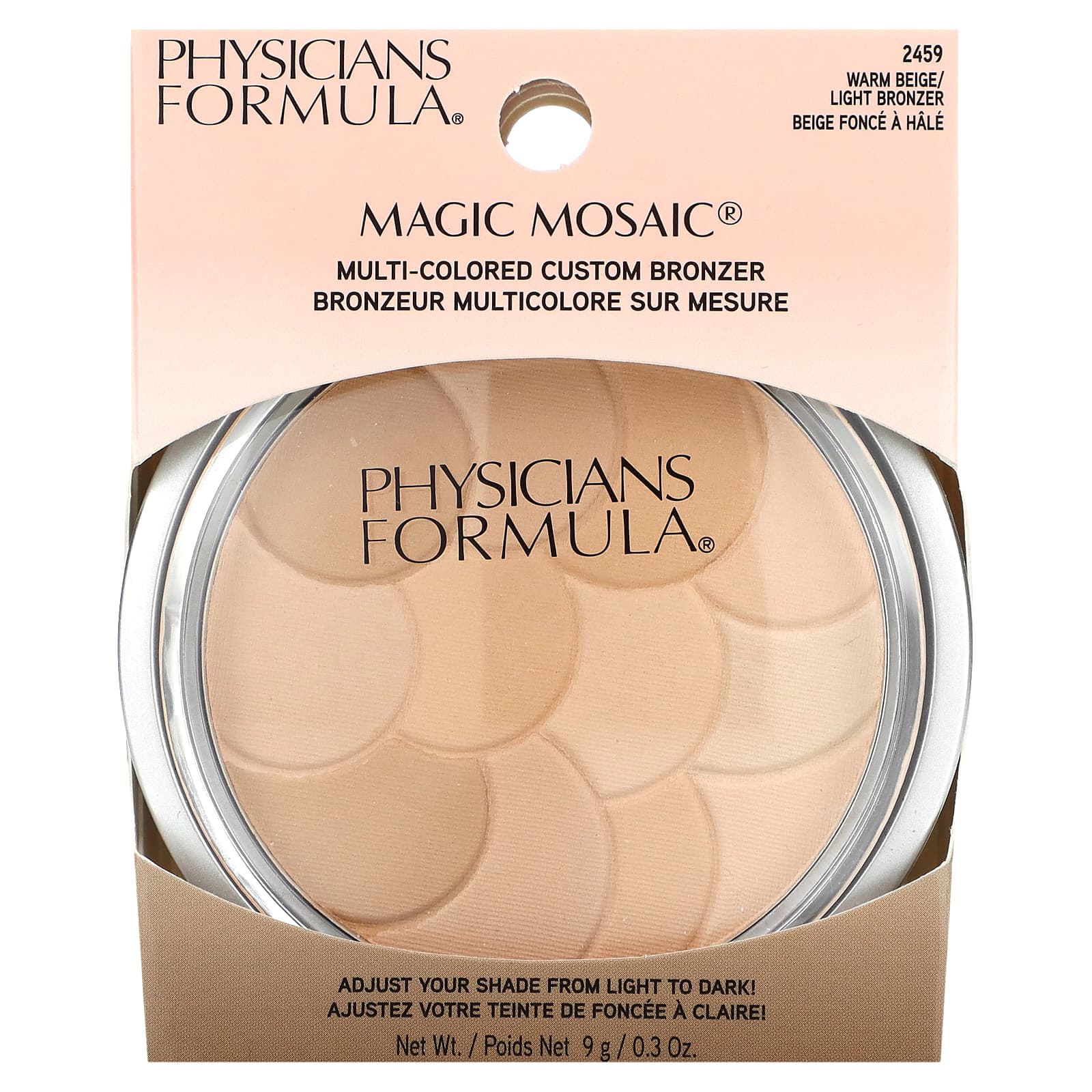 Physicians Formula, Magic Mosaic, Multi-Colored Custom Bronzer, 2459 Warm Beige/Light Bronzer, 0.3 oz (9 g) - Image 2