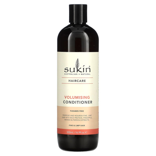 Sukin, Haircare, Volumising Conditioner, Fine and Limp Hair, 16.9 fl oz (500 ml) - Image 1