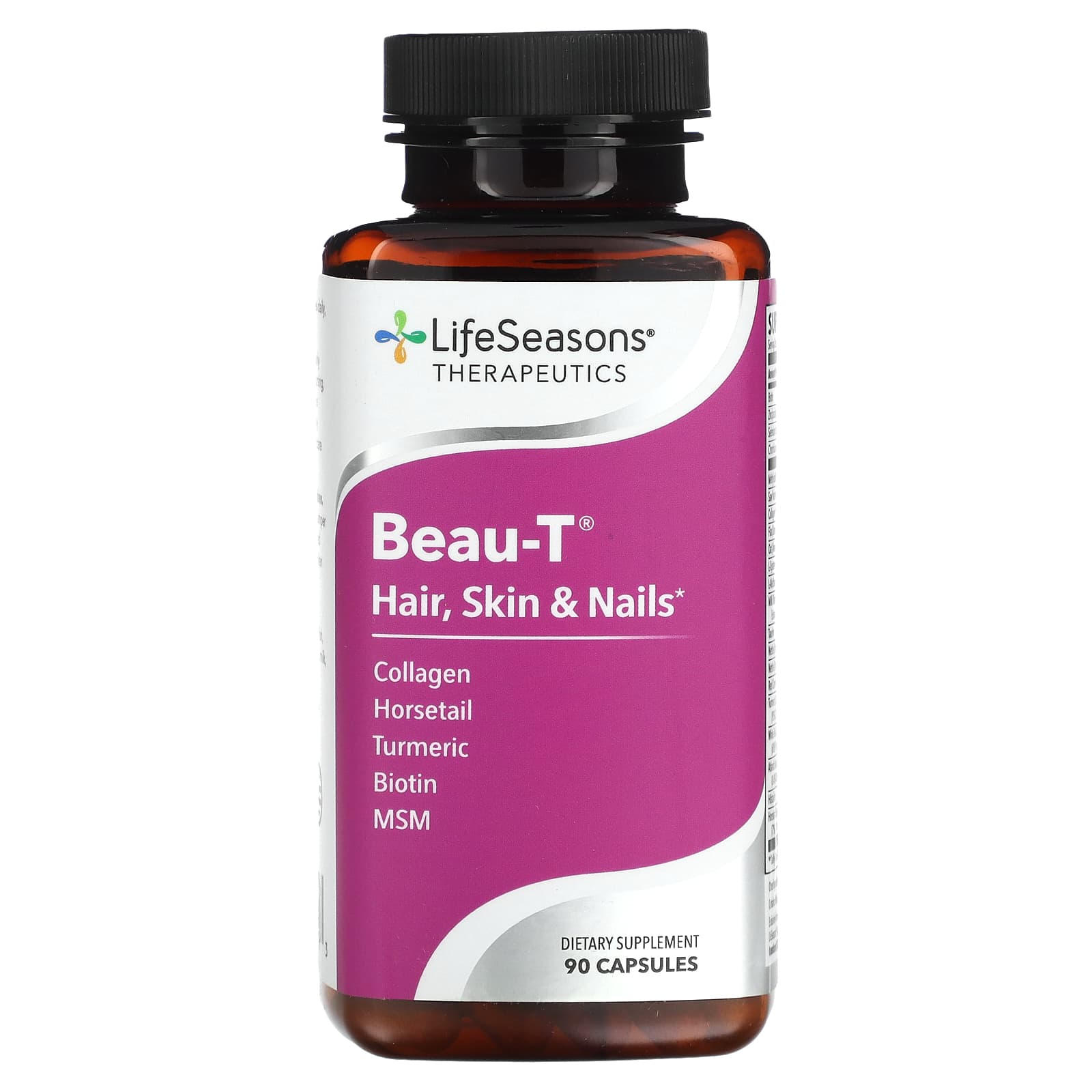 LifeSeasons, Beau-T, Hair, Skin & Nails, 90 Capsules - Image 1