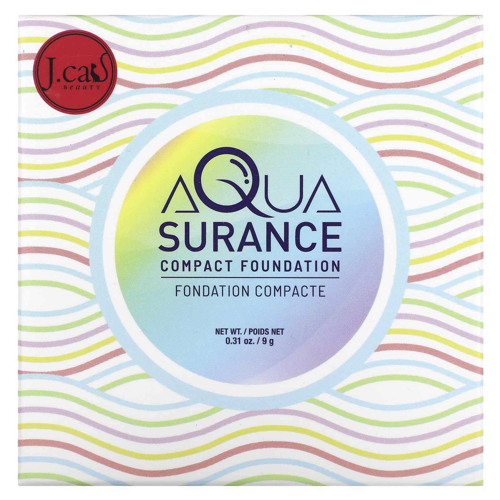 J.Cat Beauty Aquasurance Compact Foundation with Natural Ingredients - Image 2