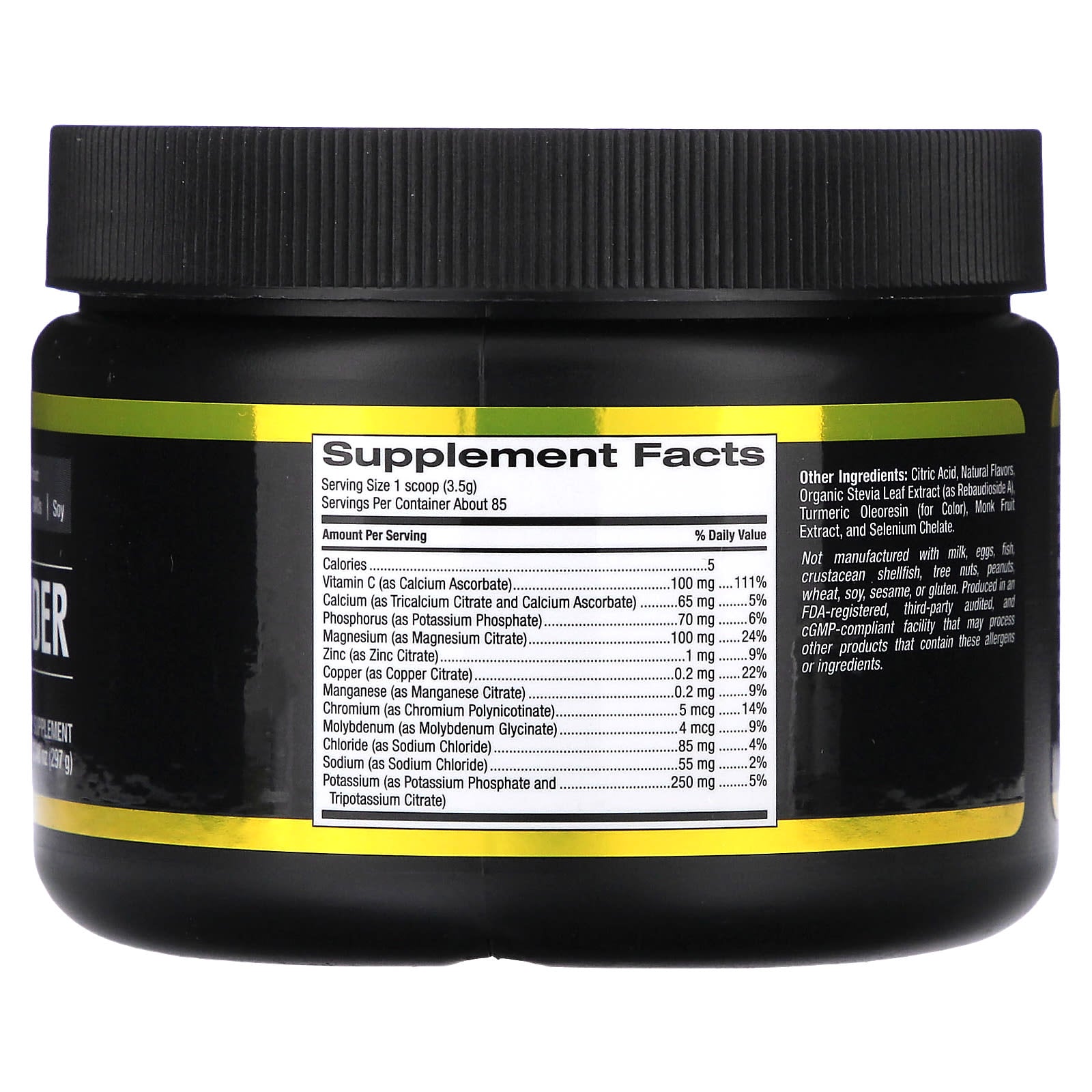 Electrolyte Powder for Athletes - Natural Lemonade Flavor - Image 2