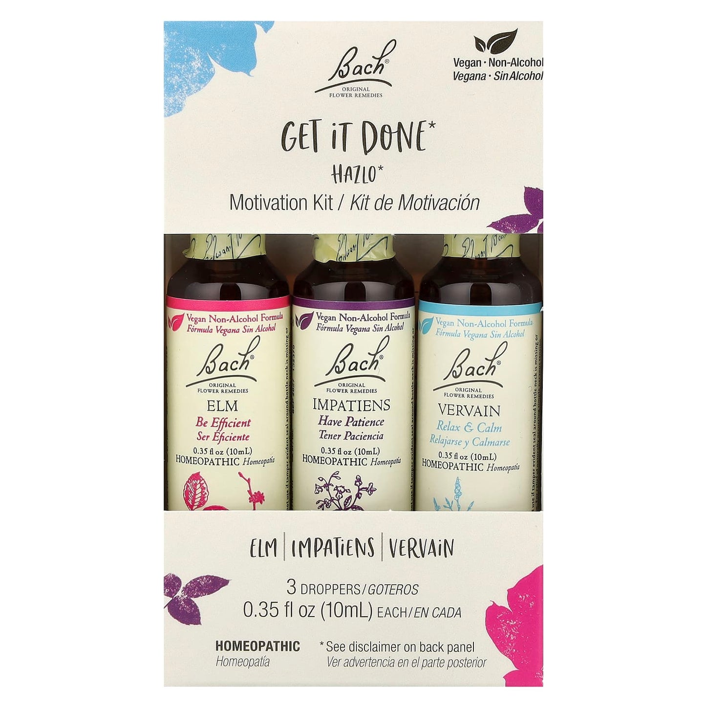 Bach Original Flower Remedies Motivation Kit for Relief from Nervous Tension - Image 2