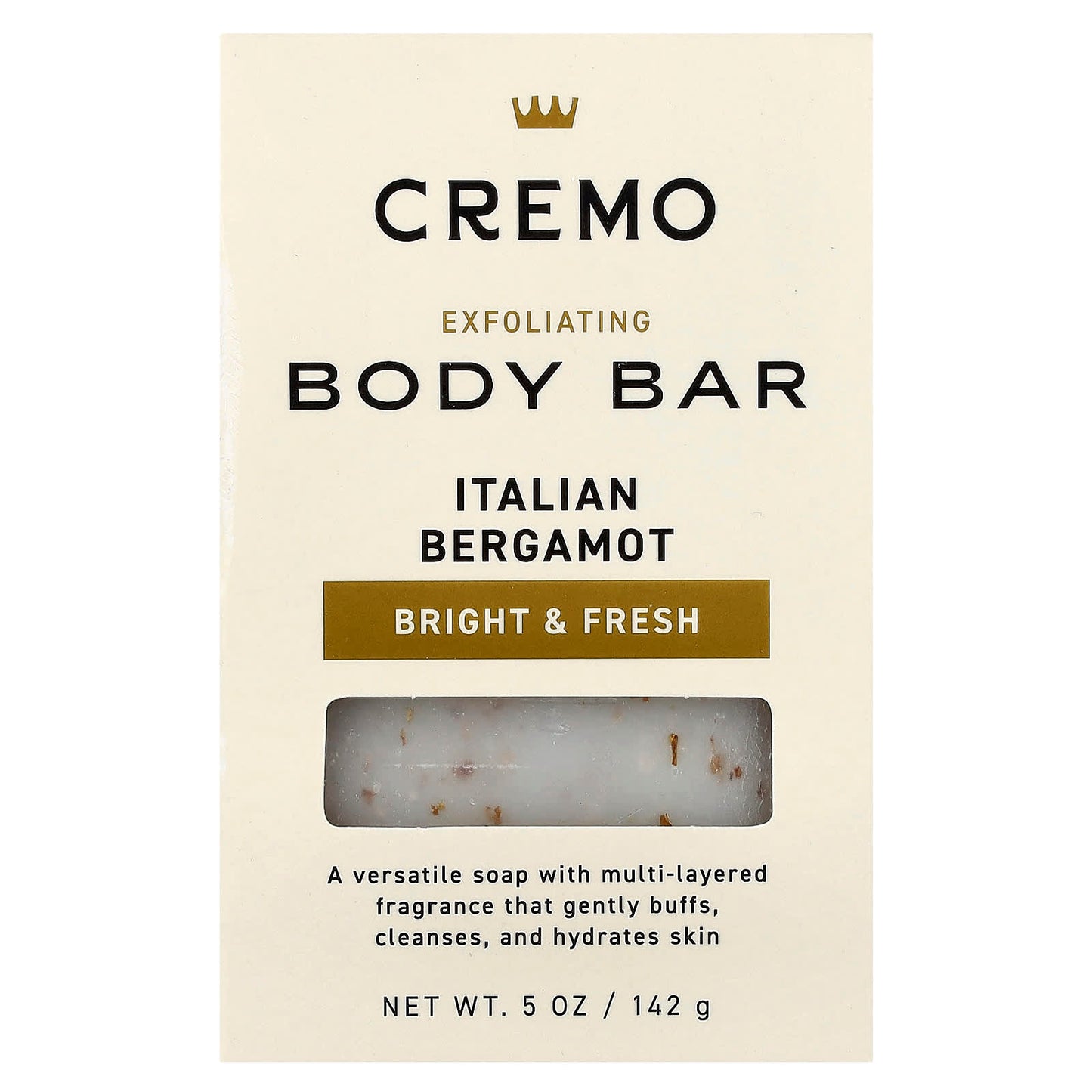 Nourish Your Skin with Cremo Italian Bergamot Body Bar, 5 oz - Image 1