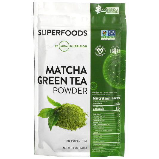 MRM Nutrition, Matcha Green Tea Powder, 6 oz (170 g) - Image 1