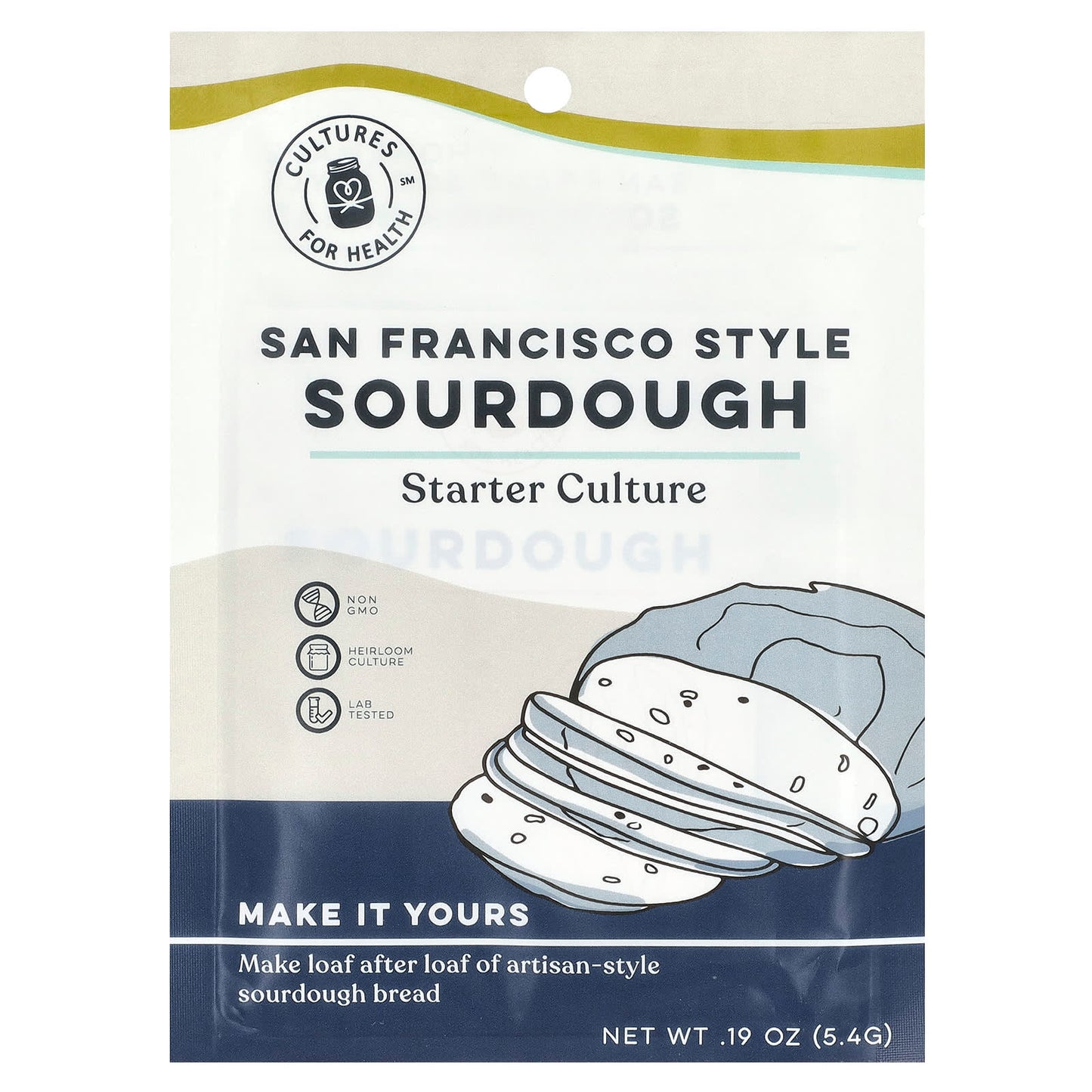 San Francisco Style Sourdough Starter Culture - Easy Baking from Scratch - Image 1