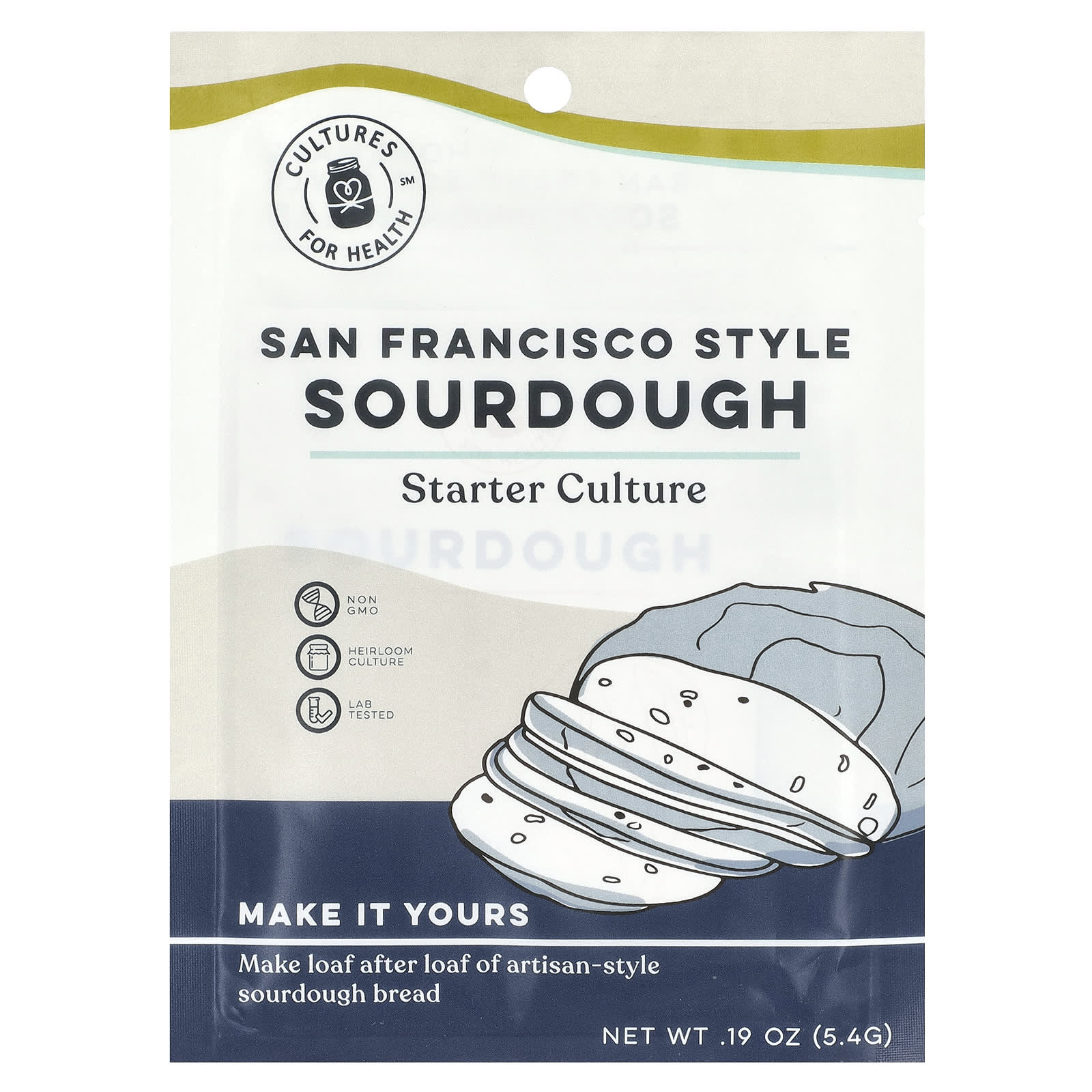 San Francisco Style Sourdough Starter Culture - Easy Baking from Scratch - Image 1