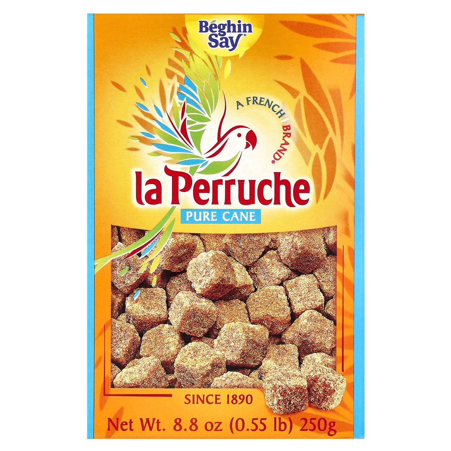 La Perruche, Pure Cane Rough Sugar Cubes, 8.8 oz (250 g) - Image 1