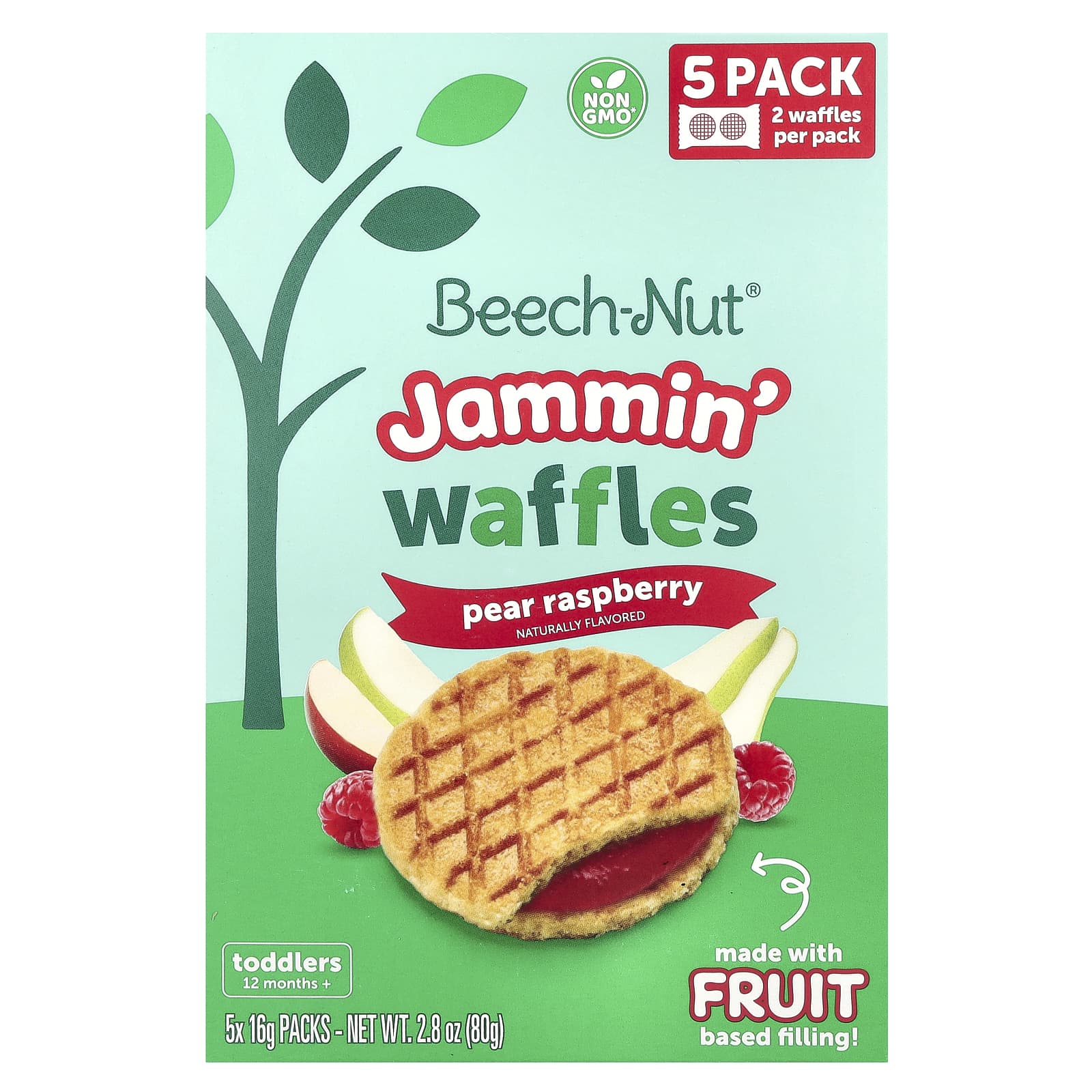 Beech-Nut Jammin' Waffles | Delicious Fruit Filled Snacks - Image 1
