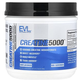 Unflavored Creatine Powder for Strength & Recovery by EVLution Nutrition