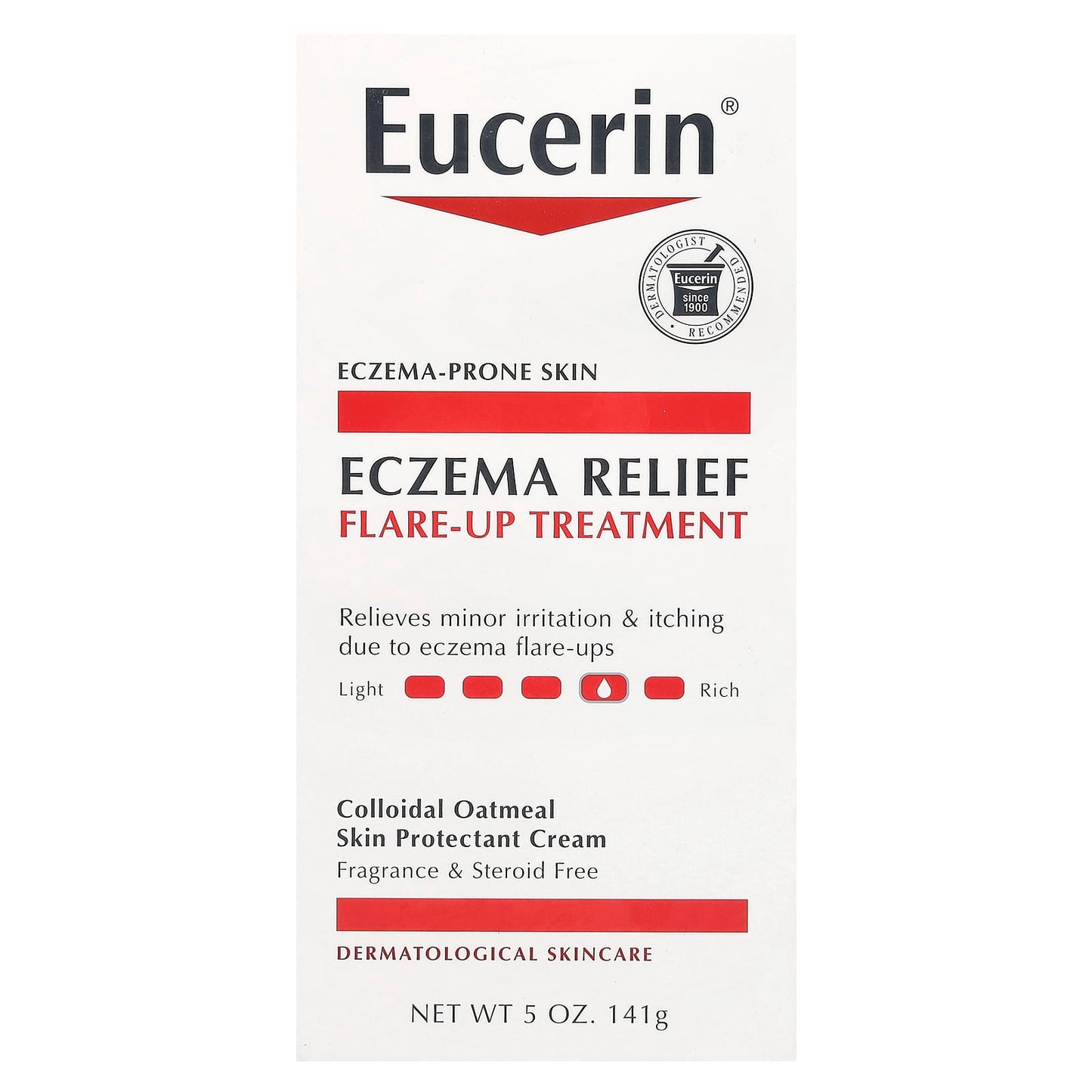 Eczema Relief Treatment with Colloidal Oatmeal, Fragrance Free, 5 oz - Image 2