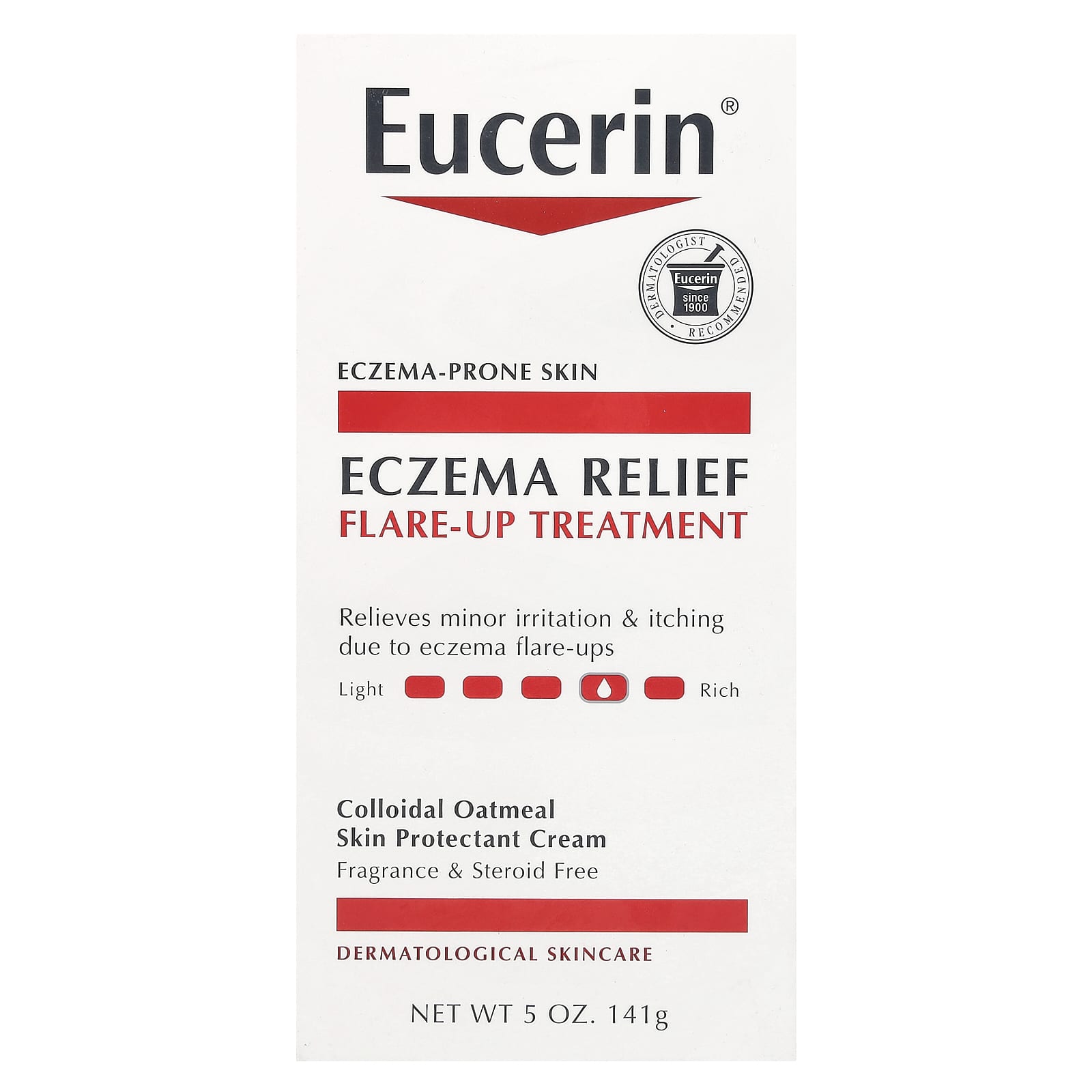 Eczema Relief Treatment with Colloidal Oatmeal, Fragrance Free, 5 oz - Image 2