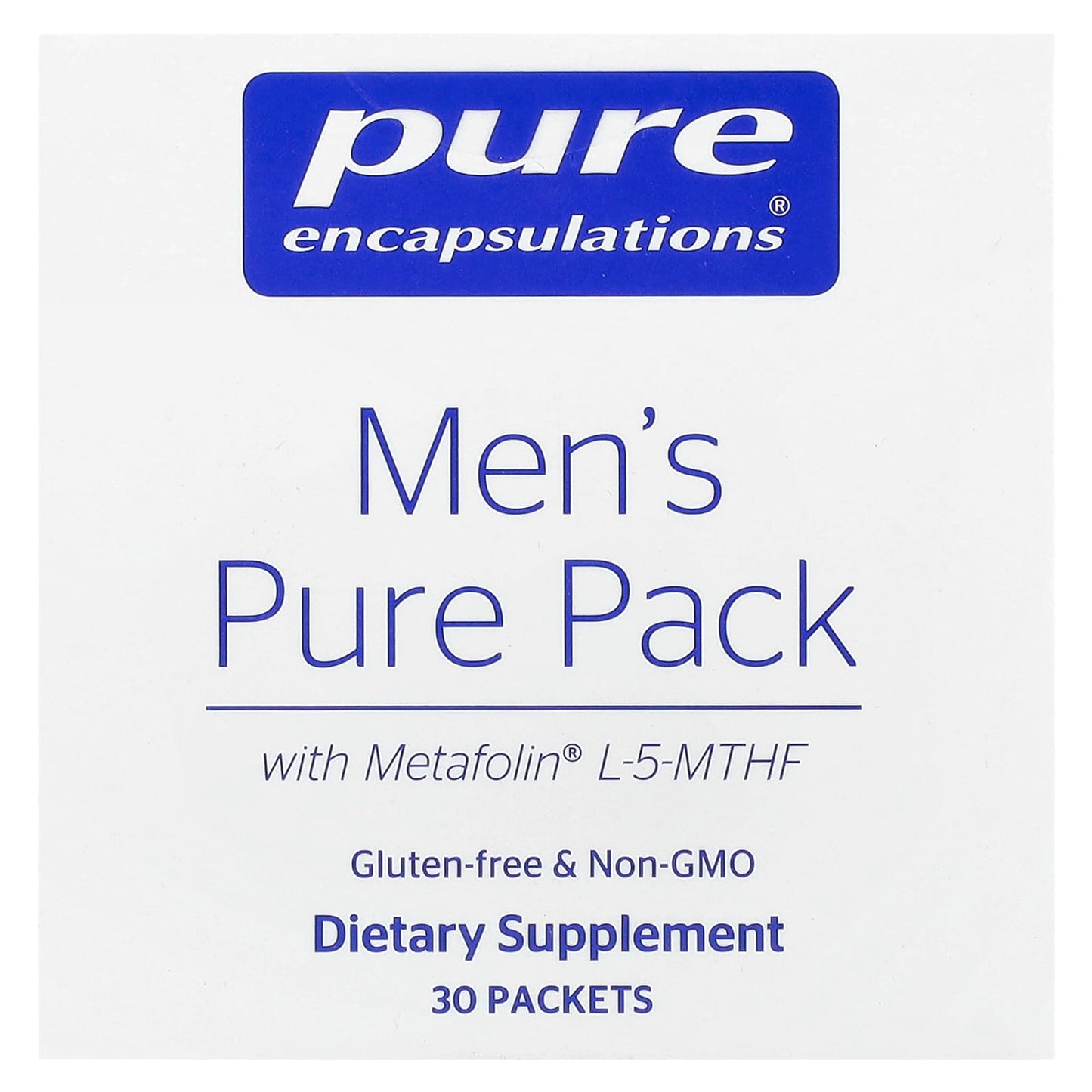 Pure Encapsulations, Men's Pure Pack, 30 Packets - Image 1