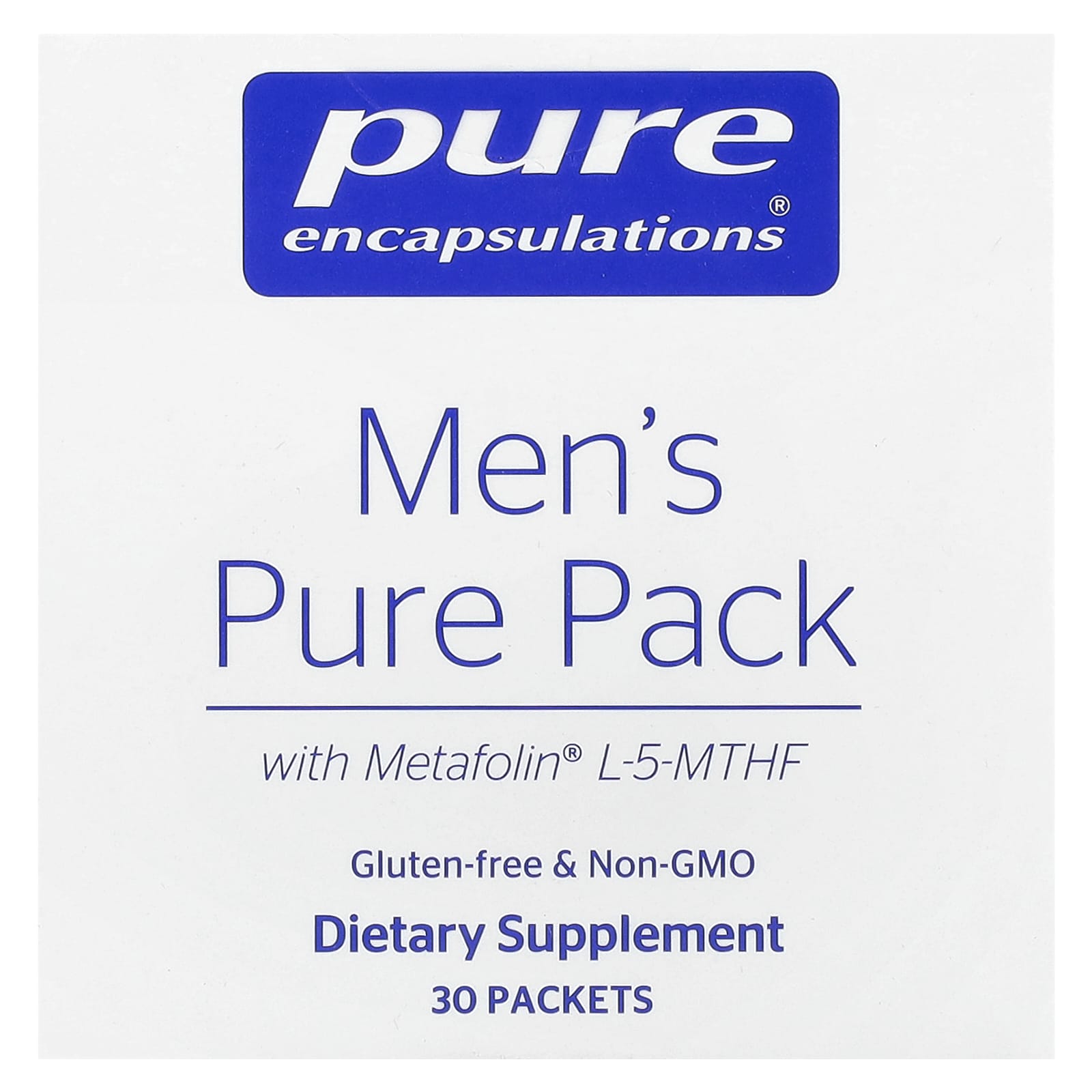 Pure Encapsulations, Men's Pure Pack, 30 Packets - Image 1