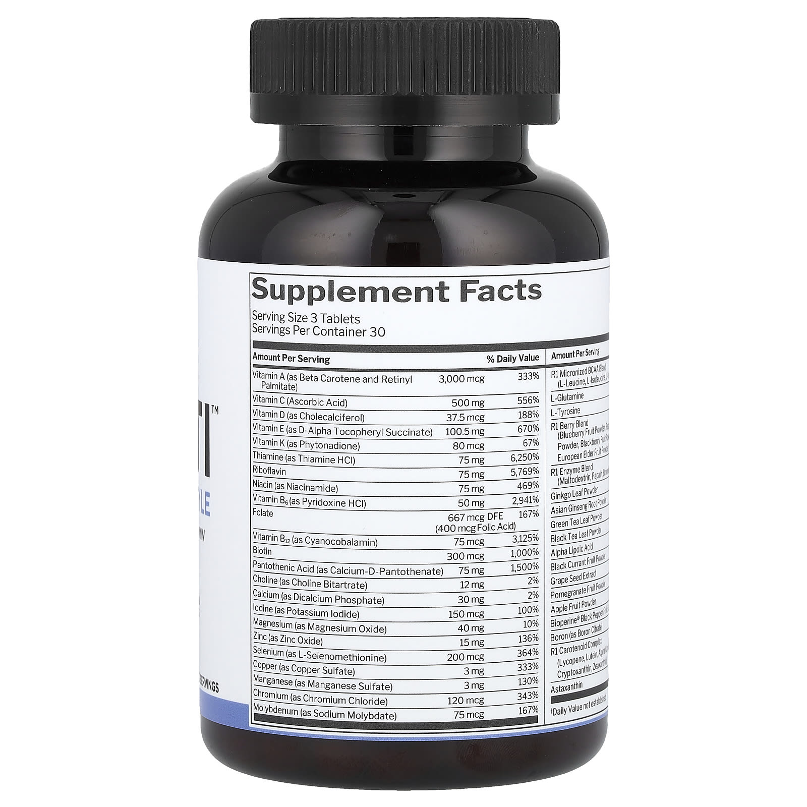 Rule One Proteins, Men's Multi™, Active Lifestyle, 90 Tablets - Image 2
