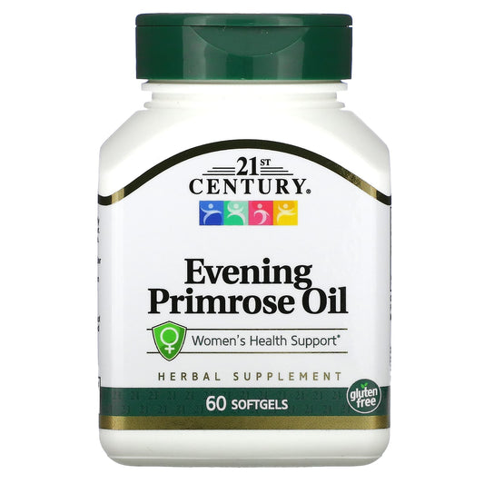 Evening Primrose Oil for Women's Health Support - 60 Softgels - Image 1