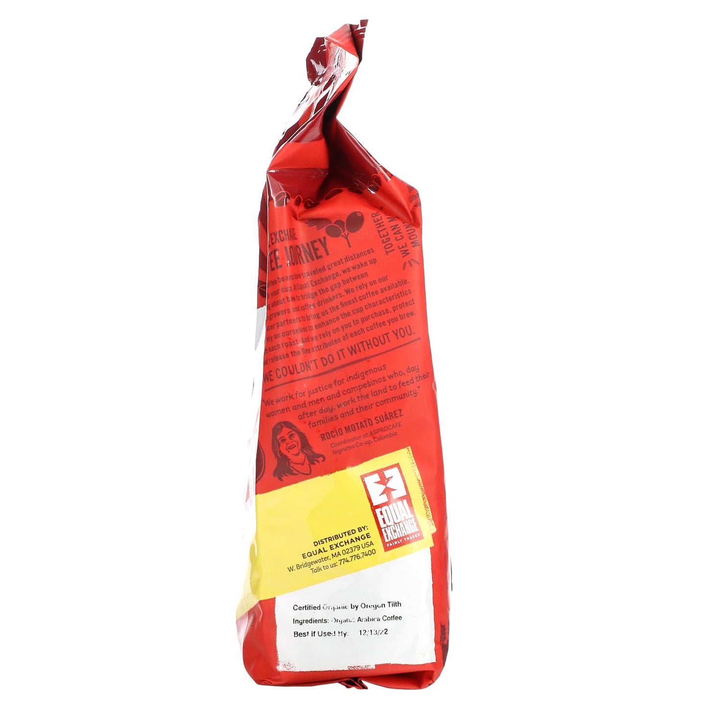 Fair Trade Organic Coffee, Breakfast Blend, 2 lb Whole Bean - Image 2