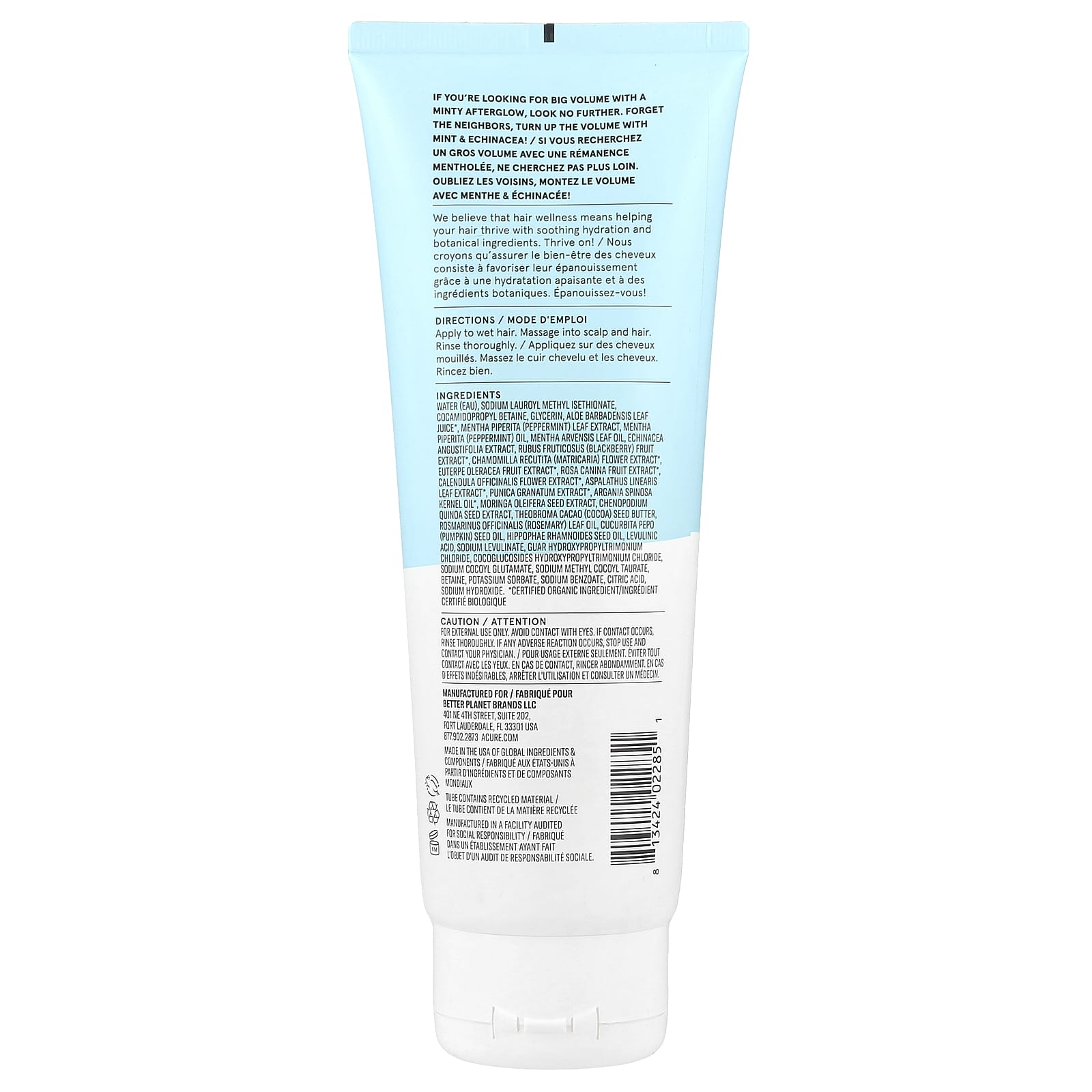 Acure Vivacious Volume Shampoo for Fine Hair - 8 fl oz - Image 2