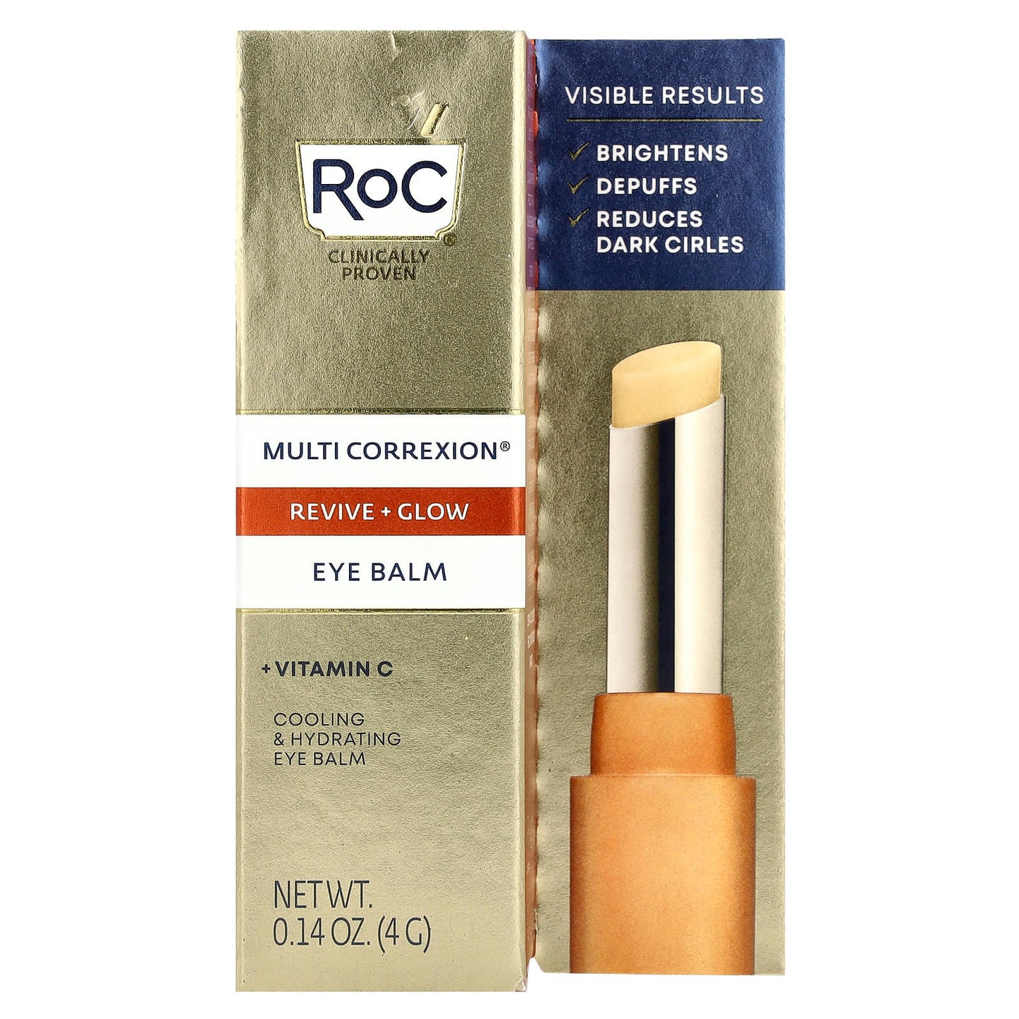 RoC, Multi Correxion®, Revive & Glow Eye Balm, 0.14 oz (4 g) - Image 2