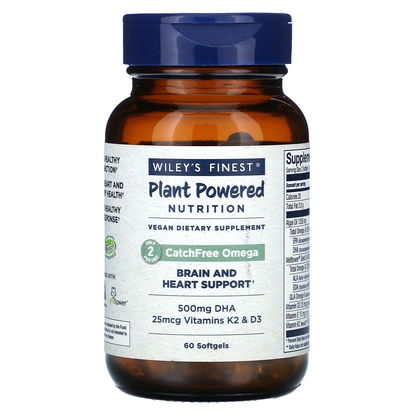 Wiley's Finest, CatchFree Omega, 60 Softgels - Image 1