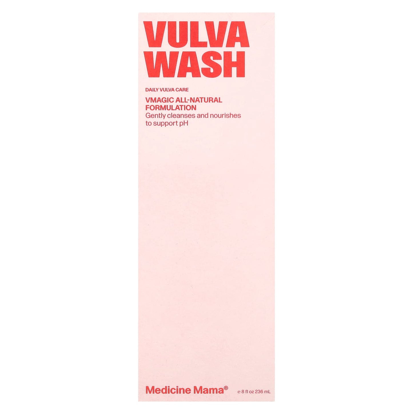 Medicine Mama, Vulva Wash, Fragrance Free, 8 fl oz (236 ml) - Image 2