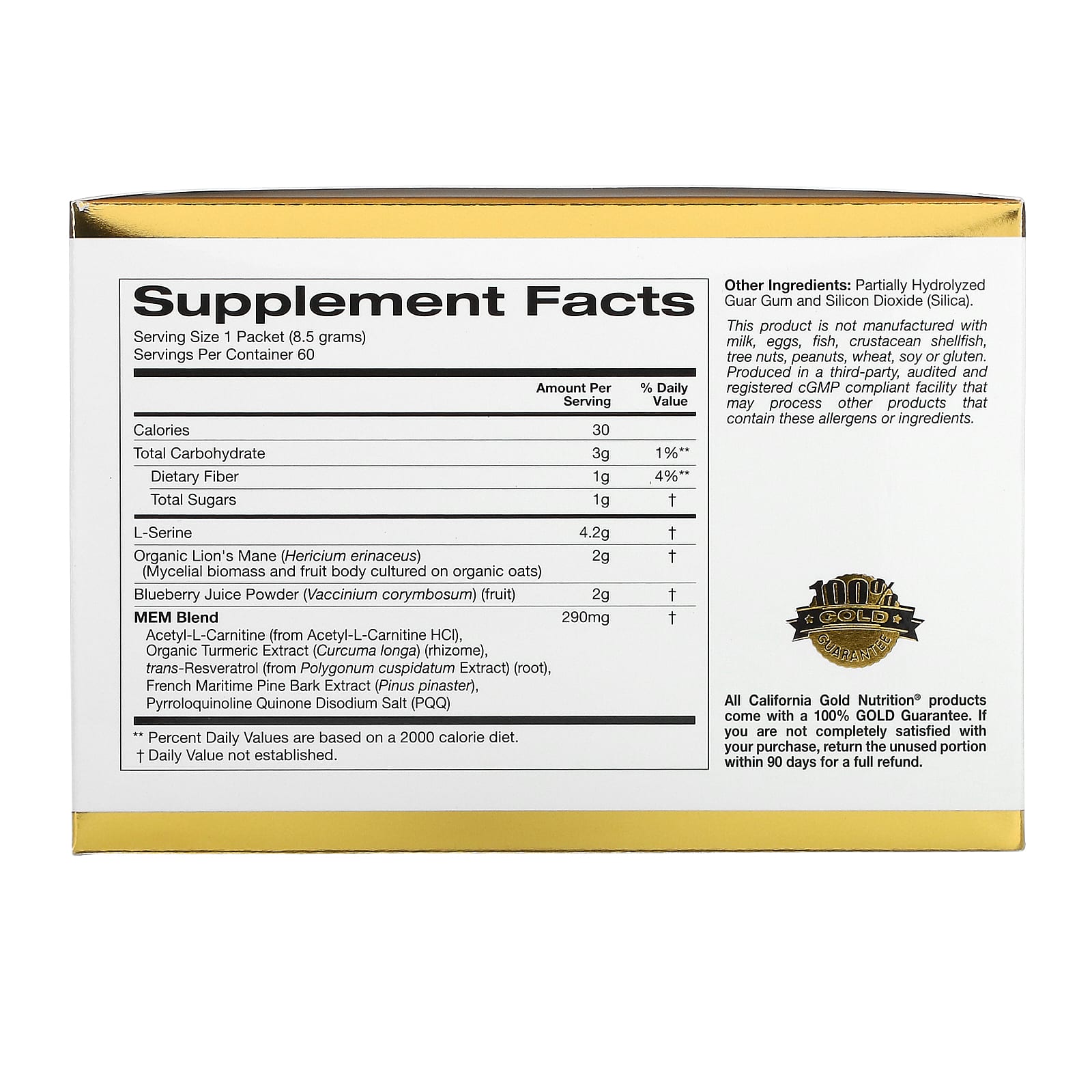 Boost Brain Health with California Gold Nutrition MEM Food - Image 2