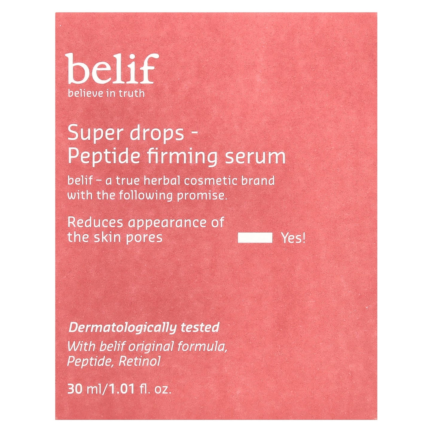 belif Super Drops Peptide Firming Serum for Younger, Smoother Skin - Image 2