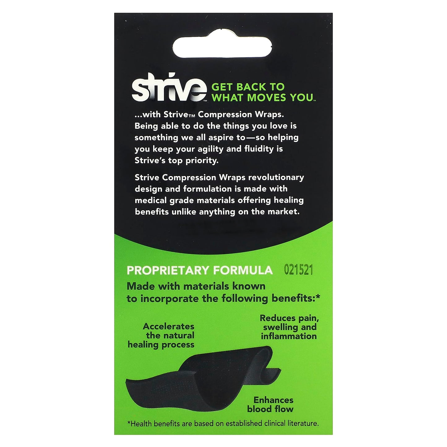 Strive, Compression Wrap, Small, 1 Wrap - Image 2