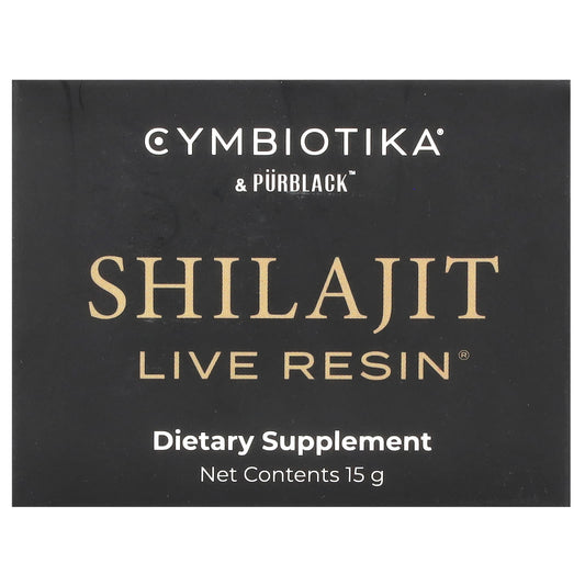 Cymbiotika Shilajit Live Resin Dietary Supplement with Fulvic Acid - Image 1
