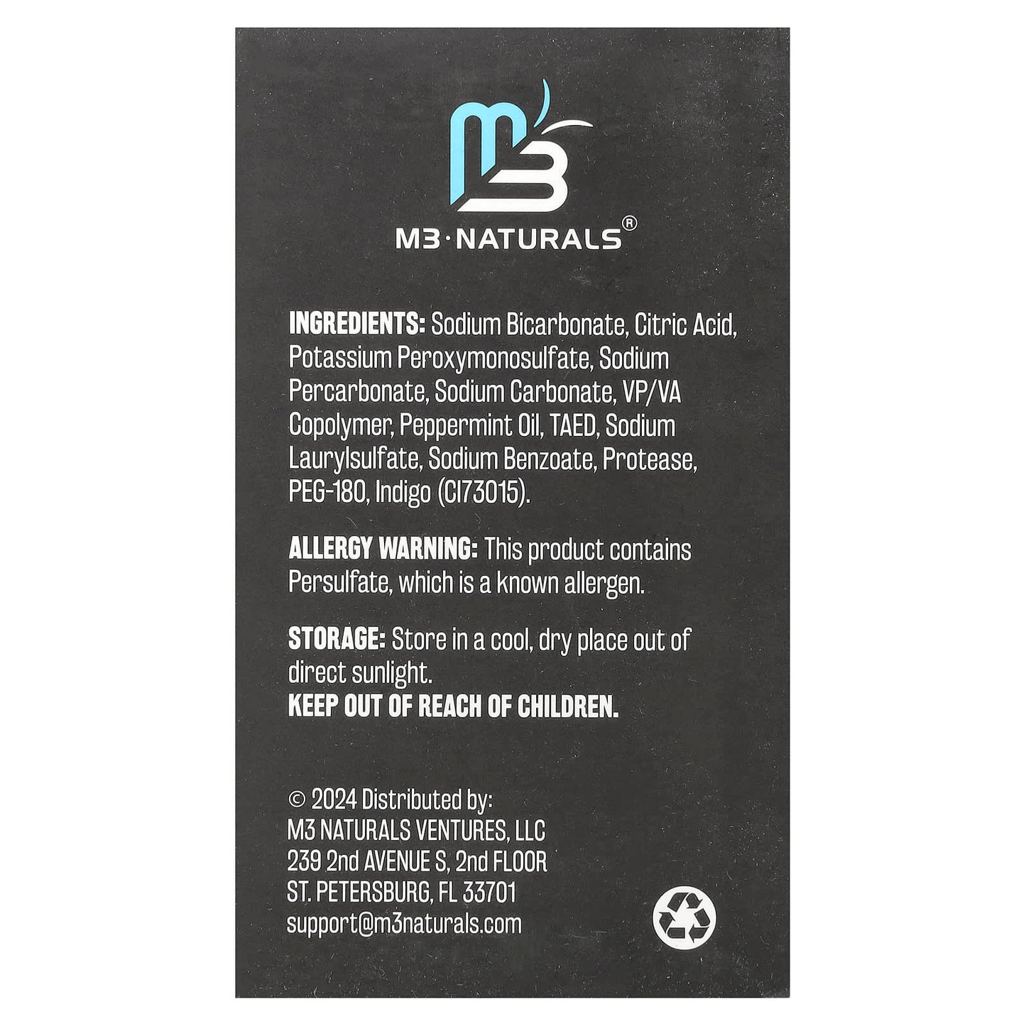 M3 Naturals, Retainer Cleaner, Overnight + Whitening, Extra Strength, Mint, 120 Tablets - Image 2