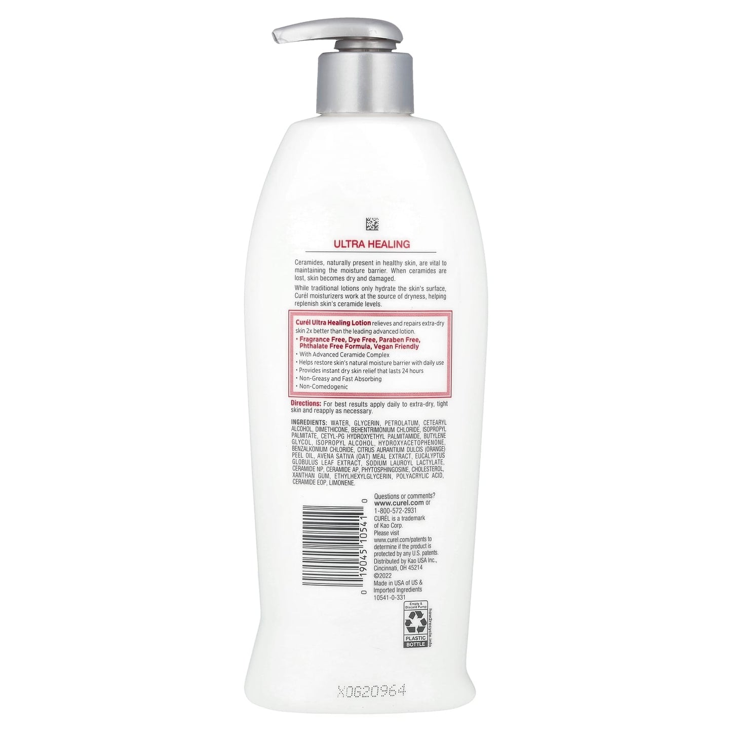 Curel Ultra Healing Intensive Lotion for Extra Dry Skin, 13 fl oz - Image 2