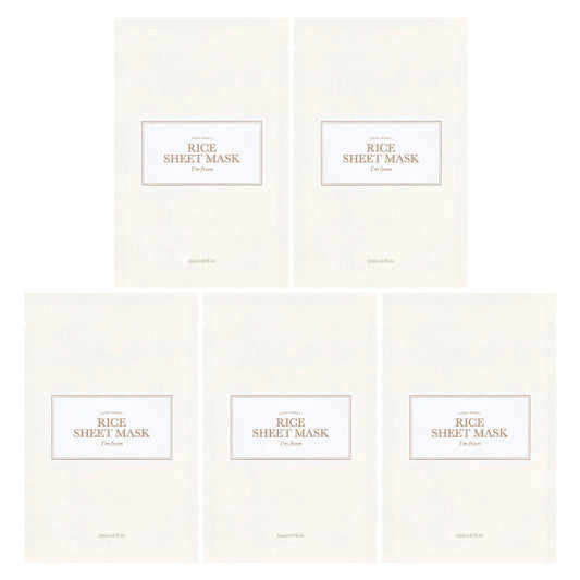 Rice Beauty Sheet Mask from I'm From - Hydrating & Radiant Skin - Image 1