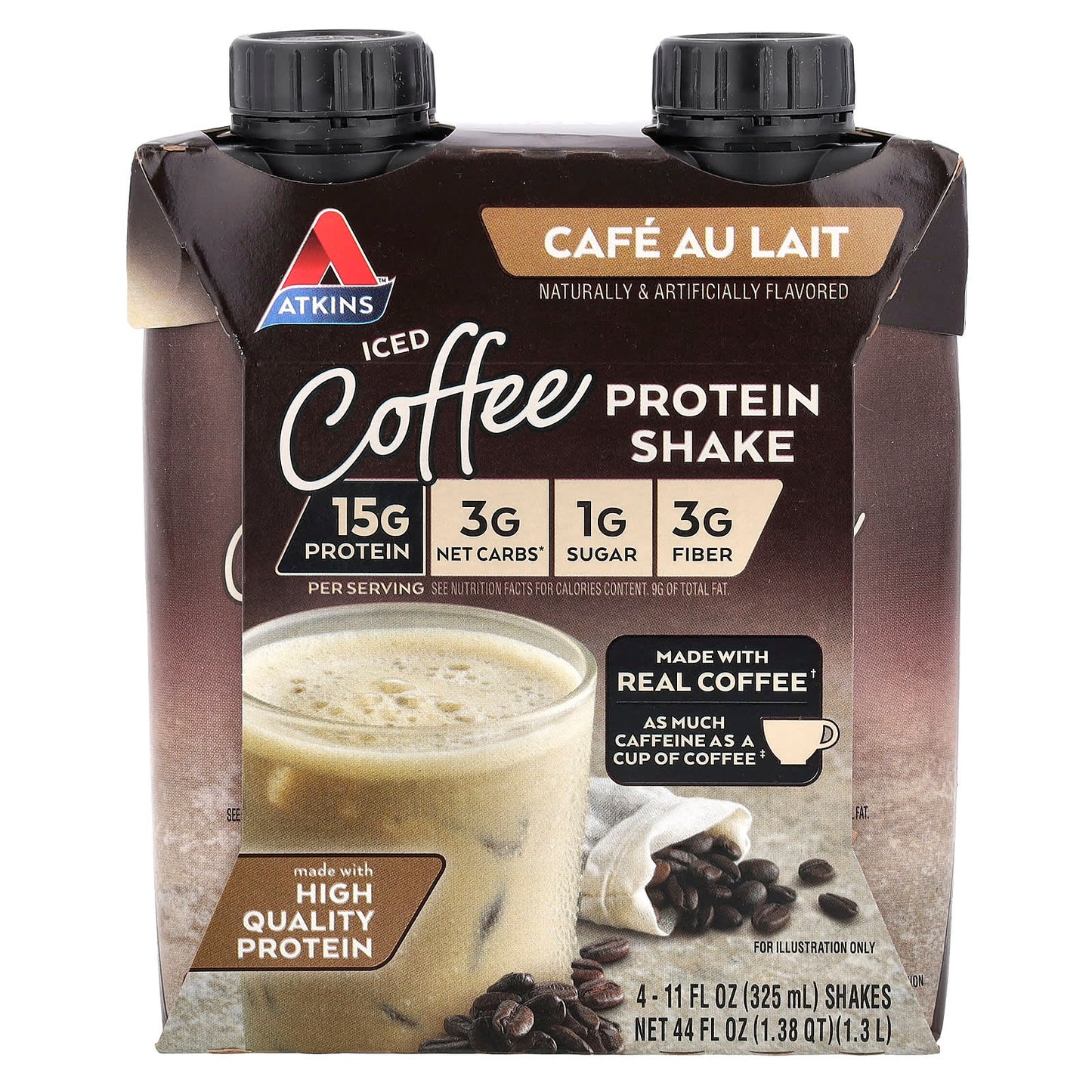 Boost Your Day with Atkins Iced Coffee Protein Shake - Image 1