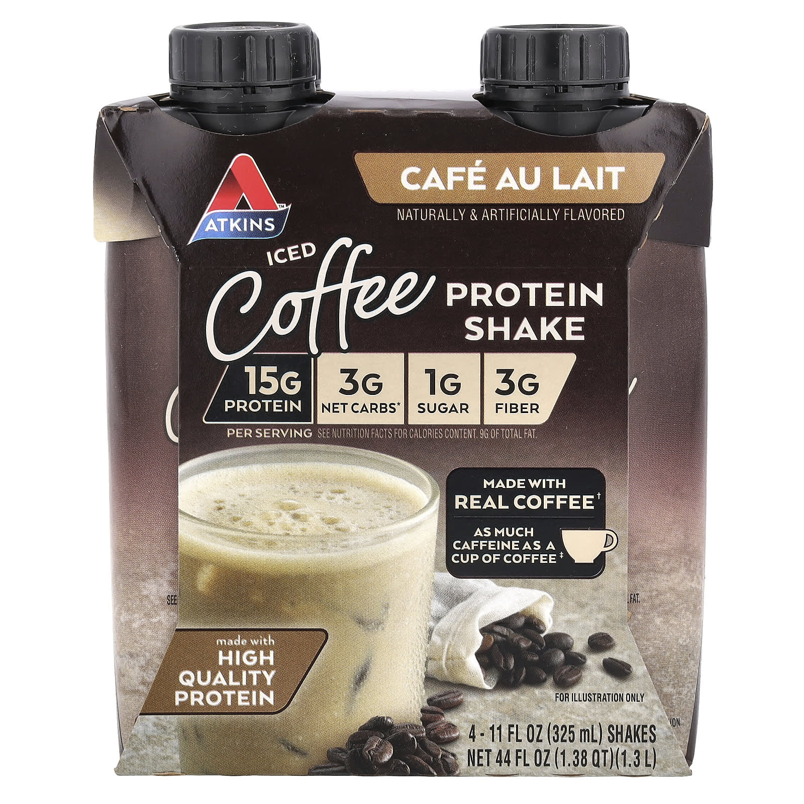 Boost Your Day with Atkins Iced Coffee Protein Shake - Image 1